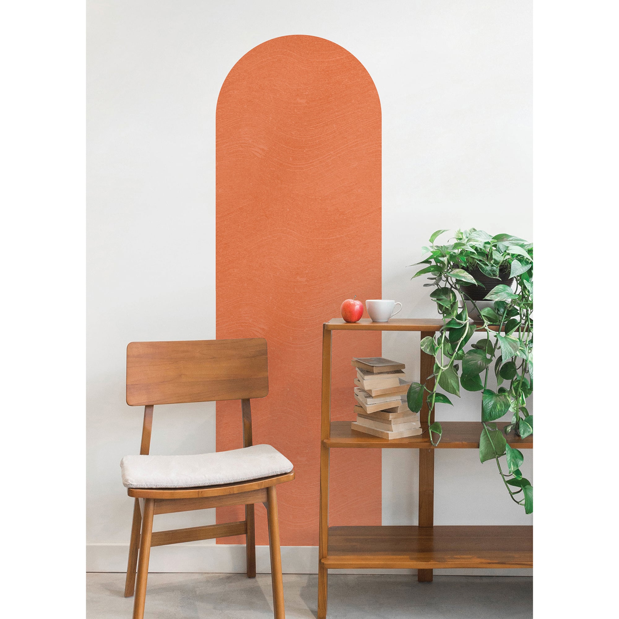 WallPops Wavy Concrete Archway Decal